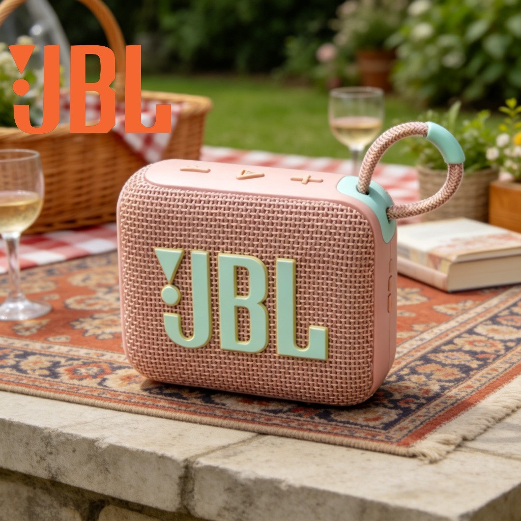 Jbl Speaker Go 4 - ลำโพงบลูทูธไร้สายแบบพกพา JBL GO4 รุ่นที่ 4, เครื่องเล่นเสียงกันฝุ่นและกันน้ำสำหรับใช้งานกลางแจ้ง