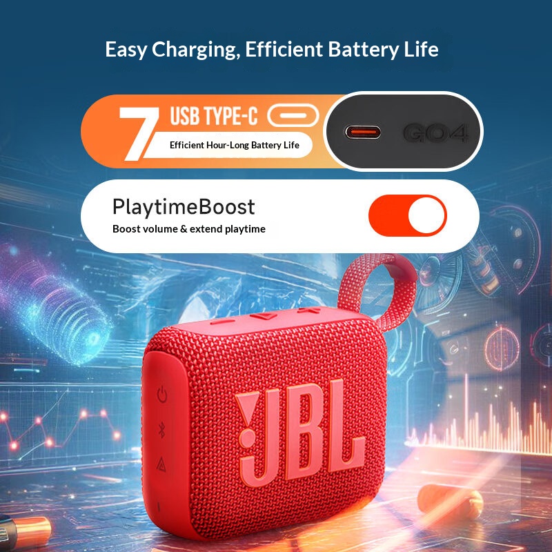 ลำโพงไร้สายแบบพกพา JBL GO4 Ult - Jbl Speaker Go 4 บทวิจารณ์และราคา
