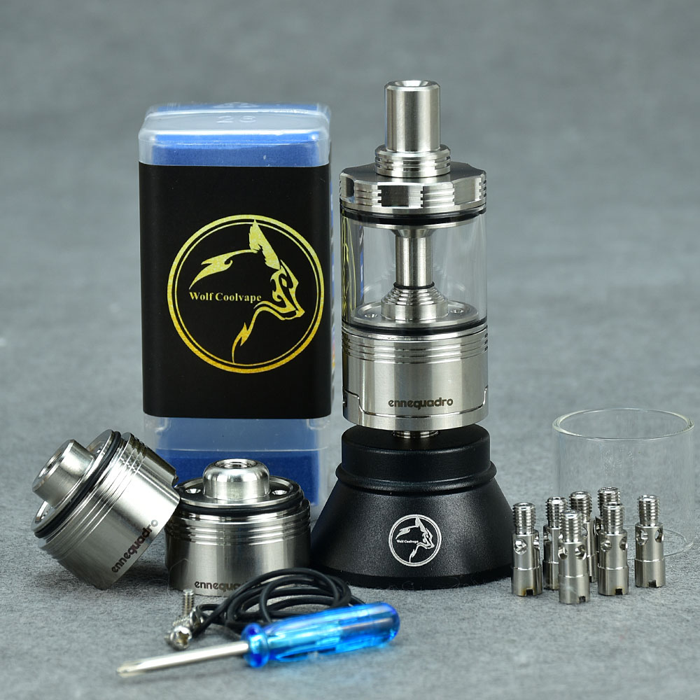 Wolfcoolvape Moka mtl RTA Rebu - Vaping Air บทวิจารณ์และราคา