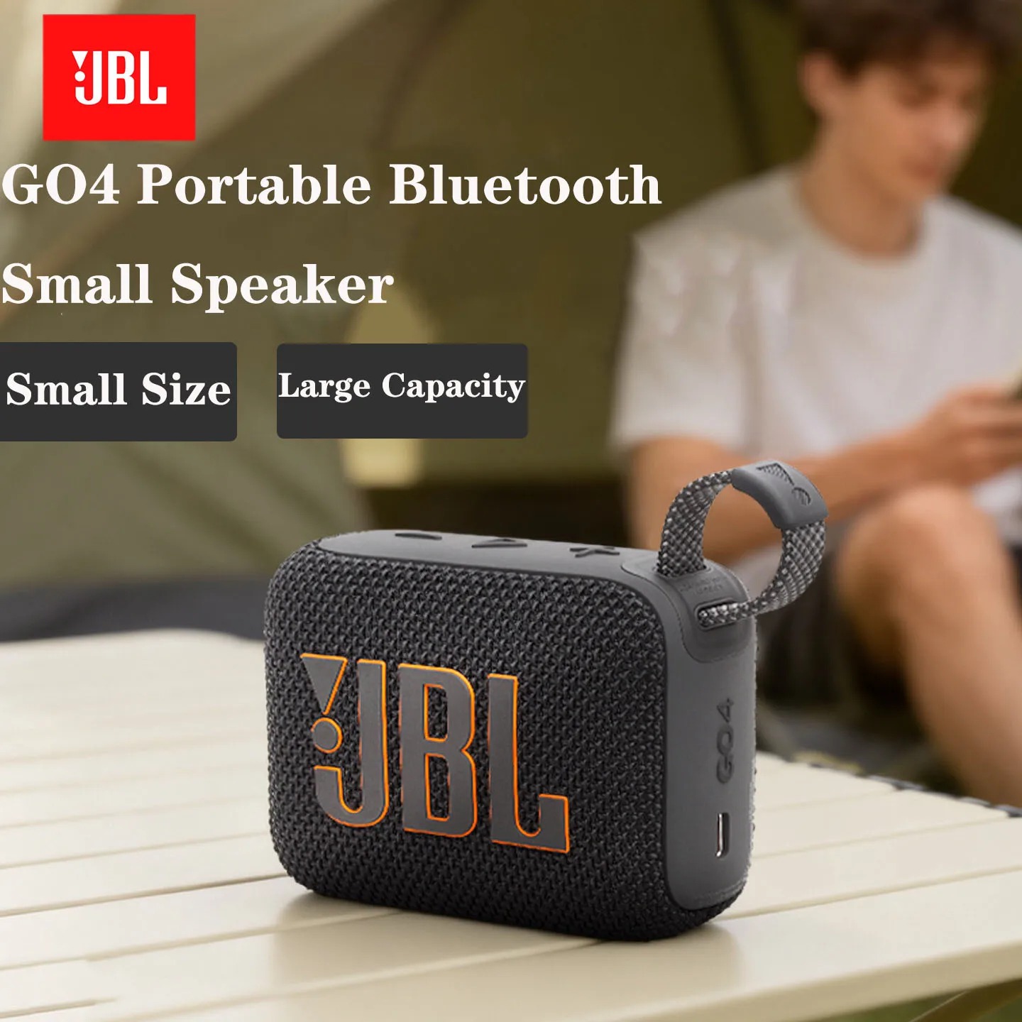 JBL GO4 ลำโพงบลูทูธขนาดกะทัดรั - Jbl Speaker Go 4 บทวิจารณ์และราคา
