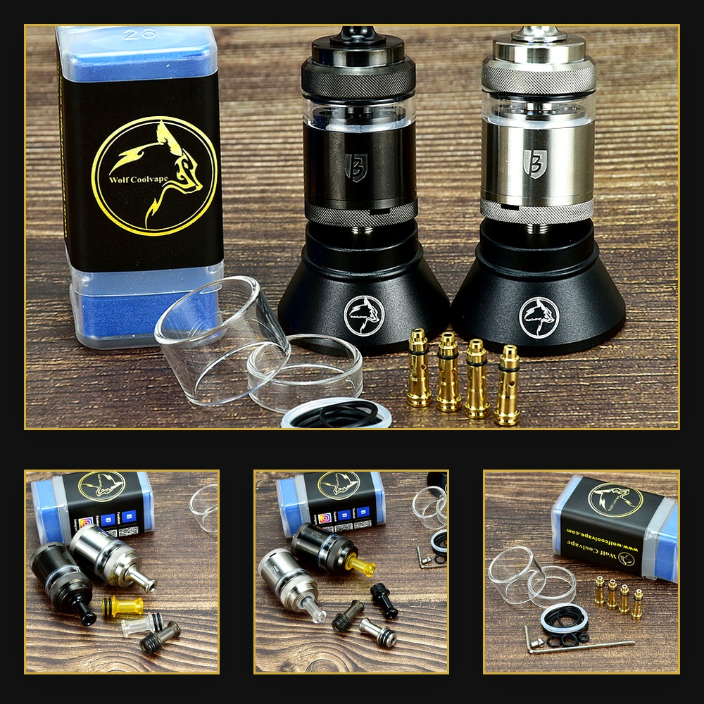 ถัง Berserker Mini V3 MTL - หั - Vaping Air บทวิจารณ์และราคา